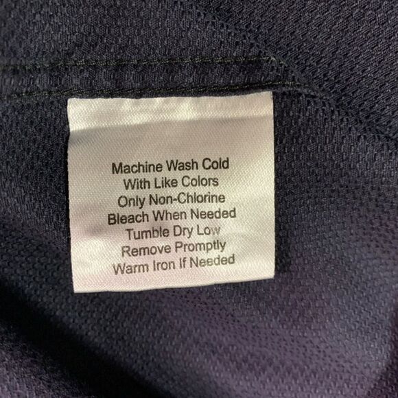 EGARA Men’s Long Sleeve Button Down Non-Iron 100% Cotton Shirt Size XXL #520 - Picture 8 of 8